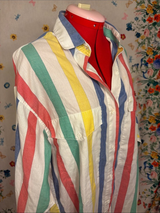 Diane Von Furstenberg Tops - Diane von Furstenberg Striped Shirt